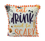 18″ Pillow - Halloween Sayings thumbnail 1