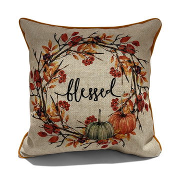 18″ Fall Harvest Pillow