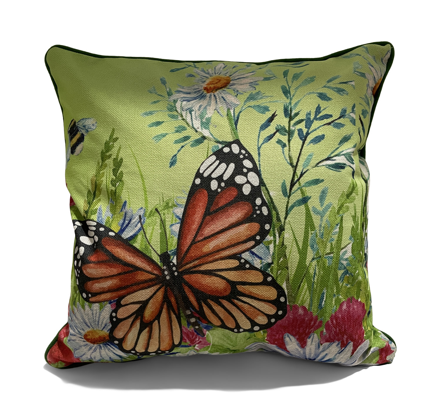 Garden Butterfly Patio Pillow