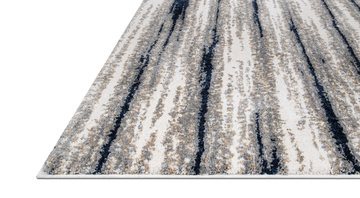 Cottontail Pewter Area Rug - 5′3″ X 7′6″