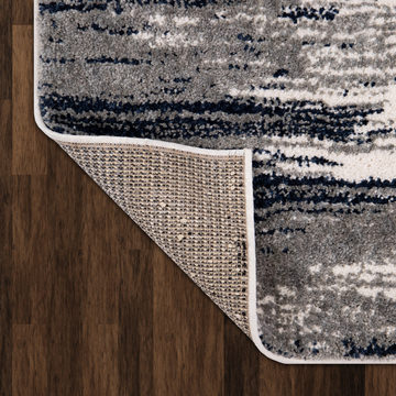 Cottontail Navy Area Rug - 6′7″ X 9′6″