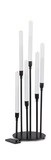 Candle Holder With 6 LED Battery Operated Tapered Candles thumbnail 2