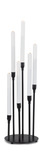 Candle Holder With 6 LED Battery Operated Tapered Candles thumbnail 1