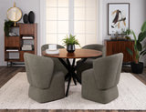 Palma Table With 4 Kenya Caster Chairs thumbnail 2