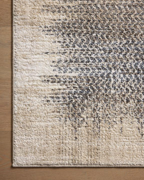 Wyatt Stone/Beige Area Rug - 3′9″ X 5′7″