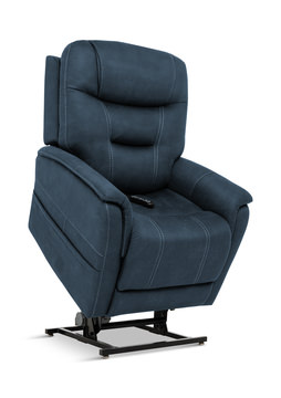 Zelda Power Lift Chair Recliner - Stonewash Ocean