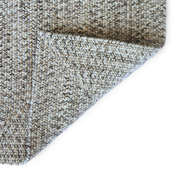 Dockside Braid Driftwood Area Rug - 8′0″ X 11′0″