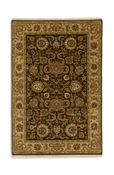 image Hand Knotted Area Rug - 6′1″ X 9′1″