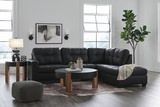 Harold Sectional with Right Chaise - Carbon thumbnail 3