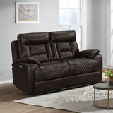 Clinton Power Reclining Loveseat thumbnail 3