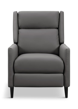 Winston Push Back Recliner - Charcoal
