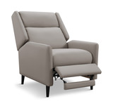Winston Push Back Recliner - Taupe thumbnail 5