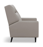 Winston Push Back Recliner - Taupe thumbnail 4