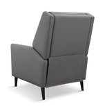 Winston Push Back Recliner - Charcoal thumbnail 3