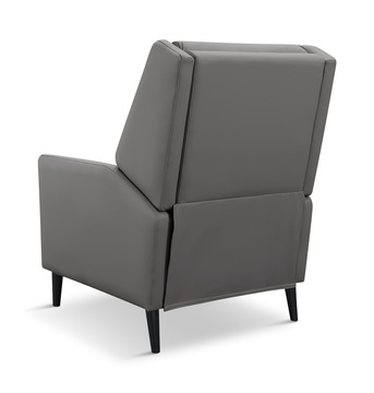 Winston Push Back Recliner - Charcoal