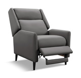 Winston Push Back Recliner - Charcoal thumbnail 5
