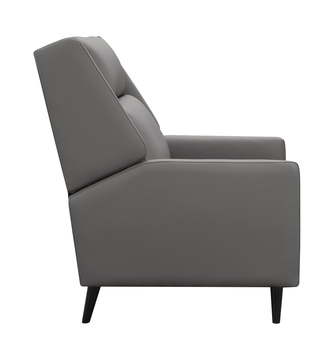 Winston Push Back Recliner - Charcoal