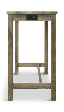 Rodman Sofa Bar Table With 3 Stools - Light Grey