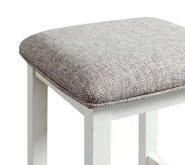 Graham Sofa Bar Table With 3 Stools - Charcoal