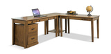 Lexington 60″ Desk With Corner And 48″ Desk Return thumbnail 1