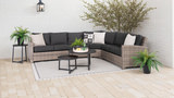 Urban Woven 4 Piece Sectional II thumbnail 4