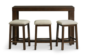 Antonio Sofa Bar Table With 3 Stools