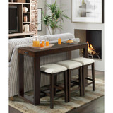 Antonio Sofa Bar Table With 3 Stools thumbnail 4