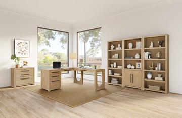 Ridgemont Open L Desk 