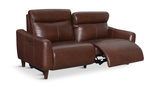 Bayfield Leather Power Sofa - Chocolate thumbnail 3