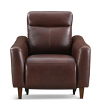 Bayfield Leather Power Recliner - Chocolate thumbnail 2