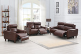 Bayfield Leather Power Sofa - Chocolate thumbnail 5