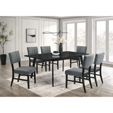 Ireland Espresso Extension Table With 4 Chairs thumbnail 2