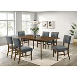 Ireland Walnut Extension Table With 4 Chairs thumbnail 2