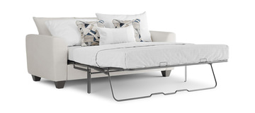 image Monroe Queen Sleeper Sofa - Cream