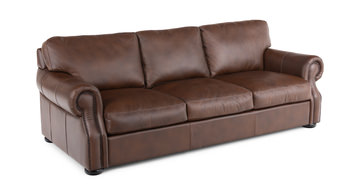 Charles Leather Sofa