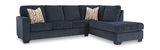 Austin Sectional with Right Chaise - Ink thumbnail 1