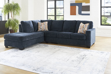 Austin Sectional with Left Chaise - Ink