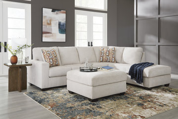 Austin Sectional with Right Chaise - Stone