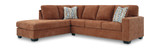 Austin Sectional with Left Chaise - Spice thumbnail 1