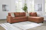 Austin Sectional with Right Chaise - Spice thumbnail 4
