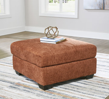 Austin Cocktail Ottoman - Spice