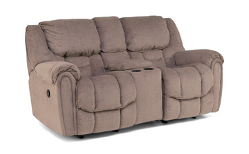 Del Mar Rocking Reclining Loveseat With Console
