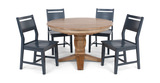 Java Round Table with 4 Aspen Side Chairs thumbnail 2