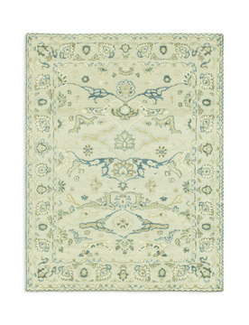 Hand Knotted Area Rug - 8′1″ X 10′7″
