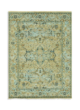 Hand Knotted Area Rug