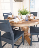 Java Round Table with 4 Aspen Side Chairs thumbnail 5