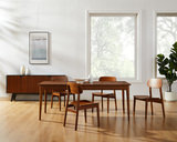 Erik Amber Bamboo Table With 4 Calvin Side Chairs thumbnail 2
