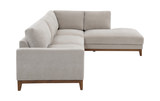 Madison Sectional With Right Chaise - Aluminum thumbnail 4