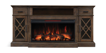 Hamilton Panoramic Electric Fireplace Console