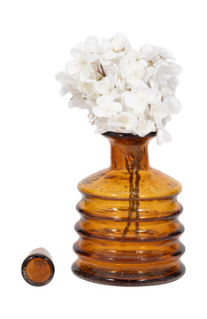 12″ Amber Glass Bottle